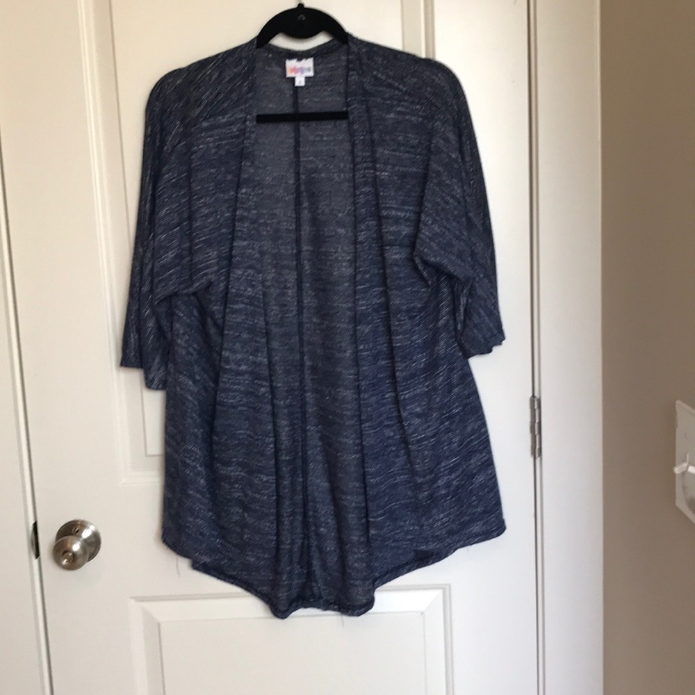LuLaRoe Lindsay cardigan size small euc